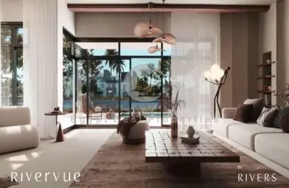 شقة - 2 غرف نوم - 2 حمامات للبيع في ريفرز - مدينة زايد الجديدة - الشيخ زايد - الجيزة