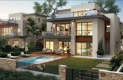 Villa - 4 Bedrooms - 4 Bathrooms for sale in The Estates - Sheikh Zayed Compounds - Sheikh Zayed City - Giza