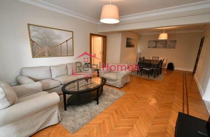 Apartment - 2 Bedrooms - 2 Bathrooms for rent in Ahmed Heshmat St. - Zamalek - Cairo