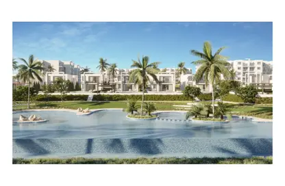 Chalet - 2 Bedrooms - 2 Bathrooms for sale in Hacienda Waters - Qesm Ad Dabaah - North Coast