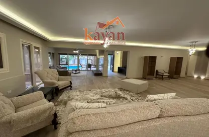 Apartment - 3 Bedrooms - 3 Bathrooms for rent in Katameya Heights - El Katameya Compounds - El Katameya - New Cairo City - Cairo