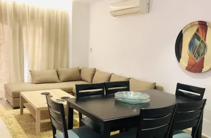 Apartment - 2 Bedrooms - 1 Bathroom for rent in El Rehab Extension - Al Rehab - New Cairo City - Cairo