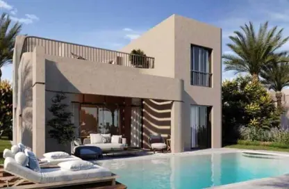 Chalet - 3 Bedrooms - 2 Bathrooms for sale in Tia Heights - Makadi - Hurghada - Red Sea