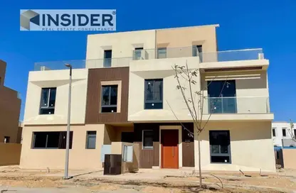 Twin House - 3 Bedrooms - 4 Bathrooms for sale in Vye Sodic - New Zayed City - Sheikh Zayed City - Giza