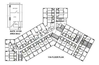 Hotel Apartment - 1 Bedroom - 1 Bathroom for sale in New Capital City - Cairo