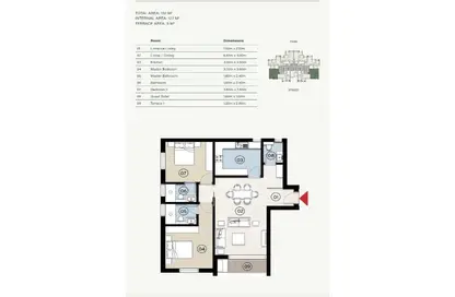 Apartment - 2 Bedrooms - 3 Bathrooms for sale in 5th Settlement Compounds - The 5th Settlement - New Cairo City - Cairo