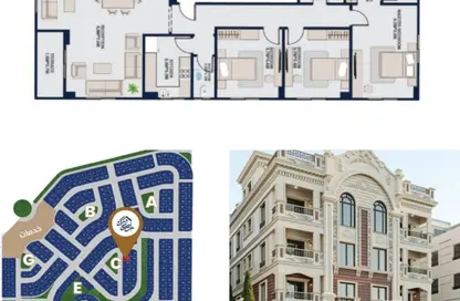 Apartment - 3 Bedrooms - 3 Bathrooms for sale in El Narges Buildings - Al Narges - New Cairo City - Cairo