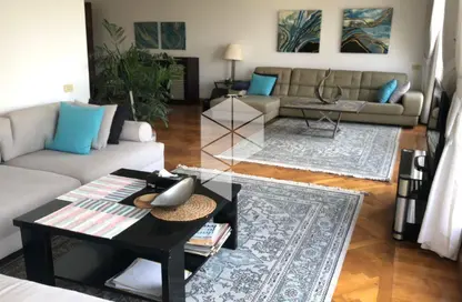 Apartment - 2 Bedrooms - 3 Bathrooms for rent in Katameya Heights - El Katameya Compounds - El Katameya - New Cairo City - Cairo