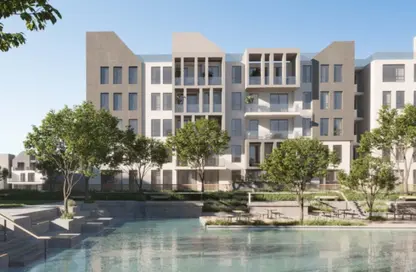 Apartment - 2 Bedrooms - 2 Bathrooms for sale in Rivers - New Zayed City - Sheikh Zayed City - Giza
