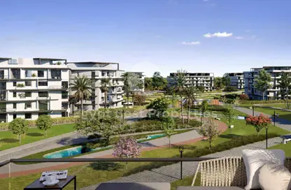 Apartment - 1 Bedroom - 2 Bathrooms for sale in V Residences - New Cairo City - Cairo