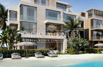 شاليه - 2 غرف نوم - 3 حمامات للبيع في ذا واتر واي - قسم الضبعة - الساحل الشمالي