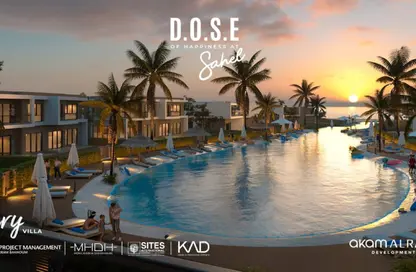 Chalet - 2 Bedrooms - 2 Bathrooms for sale in La Vista Bay - La Vista - Qesm Ad Dabaah - North Coast