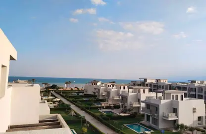 Chalet - 2 Bedrooms - 2 Bathrooms for sale in Aroma Residence - Al Ain Al Sokhna - Suez