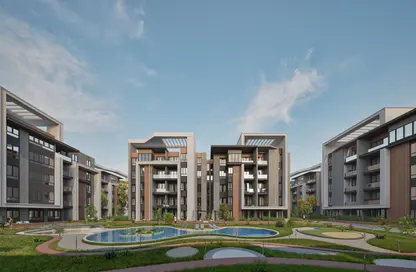 Apartment - 3 Bedrooms - 3 Bathrooms for sale in ZAT - Hadayek October - 6 October City - Giza