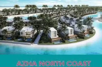 Chalet - 4 Bedrooms - 4 Bathrooms for sale in Azha North - Ras Al Hekma - North Coast