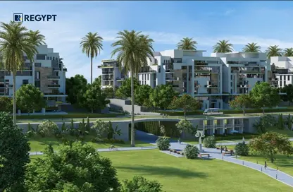 Apartment - 2 Bedrooms - 2 Bathrooms for sale in Mountain View October Park - 6th District - 6 October City - Giza