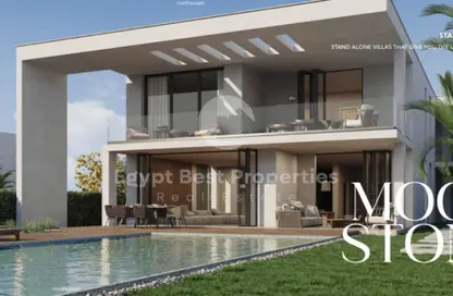 Villa - 3 Bedrooms - 4 Bathrooms for sale in Beit Al Bahr - Sidi Heneish - North Coast