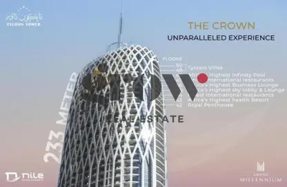 Hotel Apartment - Studio - 1 Bathroom for sale in Mohamed Bin Zayed Axis - New Capital City - Cairo