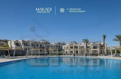 (بنتهاوس  (روف - 2 غرف نوم - 2 حمامات للبيع في مكادي اوراسكوم - مكادي - الغردقة - محافظة البحر الاحمر