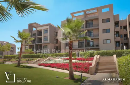 شقة - 3 غرف نوم - 2 حمامات للبيع في فيفث سكوير - التجمع الخامس - مدينة القاهرة الجديدة - القاهرة