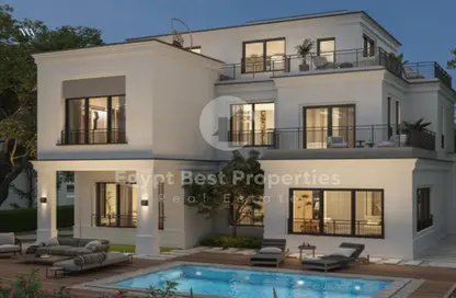 Villa - 7 Bedrooms - 7+ Bathrooms for sale in Hills of one - New Zayed City - Sheikh Zayed City - Giza Villa - 7 Bedrooms - 7+ Bathrooms for sale in Hills of one - New Zayed City - Sheikh Zayed City - Giza