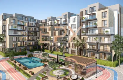 Apartment - 2 Bedrooms - 3 Bathrooms for sale in Green Revolution - Sheikh Zayed Compounds - Sheikh Zayed City - Giza