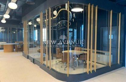 Retail - Studio - 2 Bathrooms for rent in Bank Center Street - South Teseen St. - The 5th Settlement - New Cairo City - Cairo