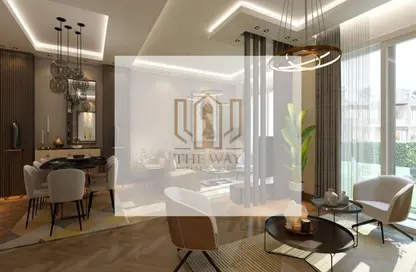 Twin House - 4 Bedrooms - 4 Bathrooms for sale in Upville - Cairo Alexandria Desert Road - 6 October City - Giza