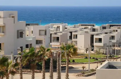 Chalet - 2 Bedrooms - 2 Bathrooms for sale in Ramla Lakeside - Qesm Ad Dabaah - North Coast