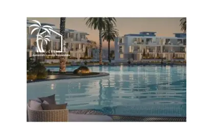 (بنتهاوس  (روف - 3 غرف نوم - 2 حمامات للبيع في سولاري - راس الحكمة - الساحل الشمالي