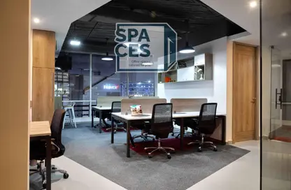 Office Space - Studio - 1 Bathroom for rent in V90 - North Teseen St. - The 5th Settlement - New Cairo City - Cairo