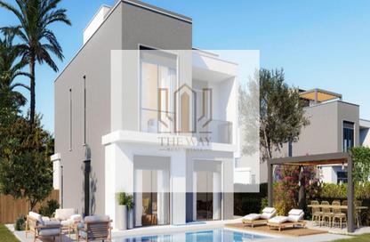 Twin House - 4 Bedrooms - 4 Bathrooms for sale in Swan Lake October - 26th of July Corridor - 6 October City - Giza