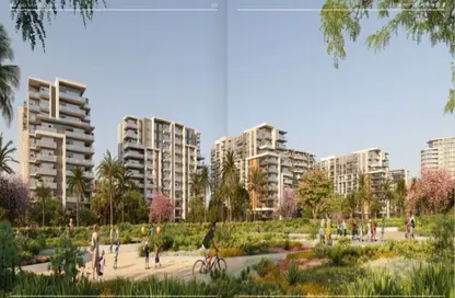 Apartment - 3 Bedrooms - 3 Bathrooms for sale in Park Side Residence - Zed Towers - Sheikh Zayed Compounds - Sheikh Zayed City - Giza