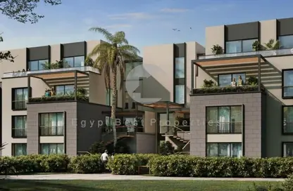 Apartment - 1 Bedroom - 2 Bathrooms for sale in Garden Lakes - 6 October Compounds - 6 October City - Giza