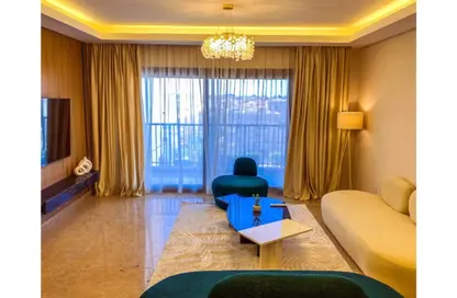 Apartment - 3 Bedrooms - 3 Bathrooms for rent in Park Side Residence - Zed Towers - Sheikh Zayed Compounds - Sheikh Zayed City - Giza