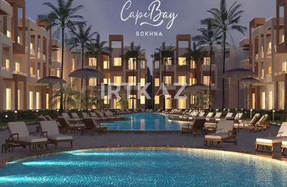 Chalet - 2 Bedrooms - 1 Bathroom for sale in Cape Bay Sokhna - Al Ain Al Sokhna - Suez