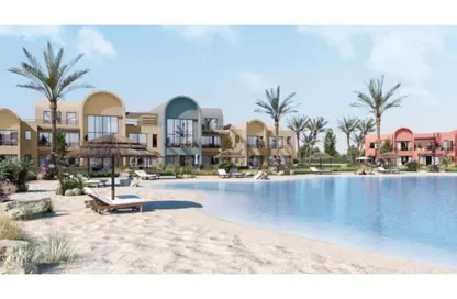 Chalet - 2 Bedrooms - 2 Bathrooms for sale in Kamaran - Al Gouna - Hurghada - Red Sea