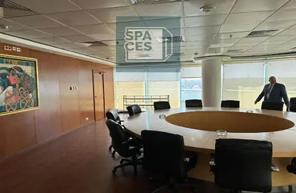 Office Space - Studio - 1 Bathroom for rent in Bank Center Street - South Teseen St. - The 5th Settlement - New Cairo City - Cairo