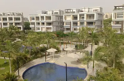 Apartment - Studio - 1 Bathroom for rent in Beverly Hills Road - 17th District - Sheikh Zayed City - Giza