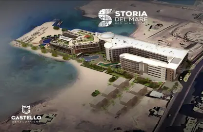 Apartment - 2 Bedrooms - 1 Bathroom for sale in Storia Del Mare - Hurghada Resorts - Hurghada - Red Sea