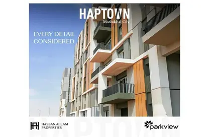 Apartment - 2 Bedrooms - 3 Bathrooms for sale in HAP Town - Mostakbal City Compounds - Mostakbal City - Future City - Cairo