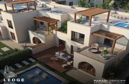 Duplex - 3 Bedrooms - 2 Bathrooms for sale in Mangroovy Residence - Al Gouna - Hurghada - Red Sea