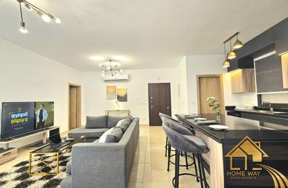 Apartment - 1 Bedroom - 2 Bathrooms for rent in Moon Residences - Fifth Square - The 5th Settlement - New Cairo City - Cairo
