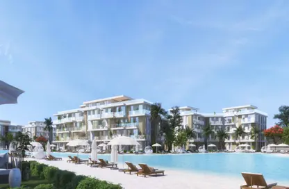 Chalet - 2 Bedrooms - 2 Bathrooms for sale in Azha North - Ras Al Hekma - North Coast