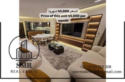 Apartment - 3 Bedrooms - 2 Bathrooms for rent in Talaat Mostafa St. - Rehab City Fifth Phase - Al Rehab - New Cairo City - Cairo