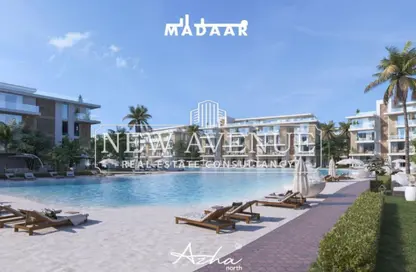 Chalet - 2 Bedrooms - 2 Bathrooms for sale in Azha North - Ras Al Hekma - North Coast