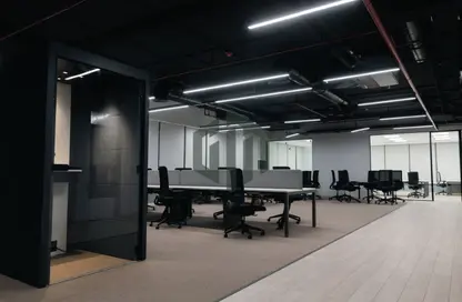 Office Space - Studio - 4 Bathrooms for rent in Cairo Festival City - North Investors Area - New Cairo City - Cairo