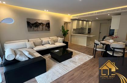 Apartment - 2 Bedrooms - 3 Bathrooms for rent in Lake View Residence - 5th Settlement Compounds - The 5th Settlement - New Cairo City - Cairo