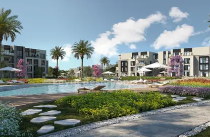 Apartment - 2 Bedrooms - 2 Bathrooms for sale in Garden Lakes - 6 October Compounds - 6 October City - Giza