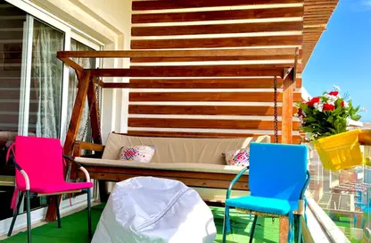 Chalet - 2 Bedrooms - 2 Bathrooms for rent in Amwaj - Sidi Abdel Rahman - North Coast
